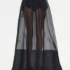Sheer Organza Skirt