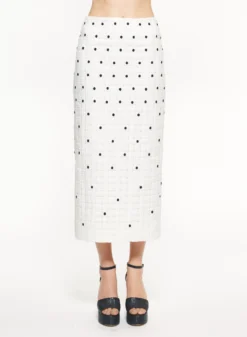 Pencil Moon Dot Skirt