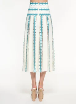 Knit And Lace Midi Skirt -ELIESAAB SHOP SK021ES24VI001 BLUE 20GIN 20ON 20POWDER 20WHITE 3 scaled
