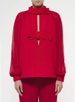 Silk And Cady Blouse