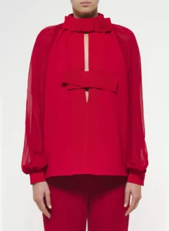 Silk And Cady Blouse